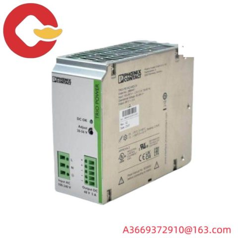 Phoenix Contact TRIO-PS/1AC/48DC/5 Power Supply - Efficient and Reliable DC Power Solution