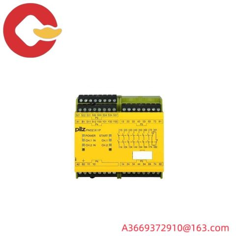 PILZ P1U-1NB PLC Module, 24VDC Input/Output, High Reliability Industrial Control System Component