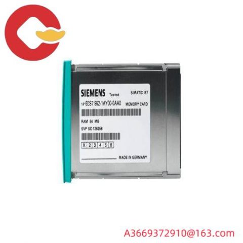 Siemens 6ES7952-0KH00-0AA0 RAM Memory Card for S7-400 Series, Long Version, 4 MB