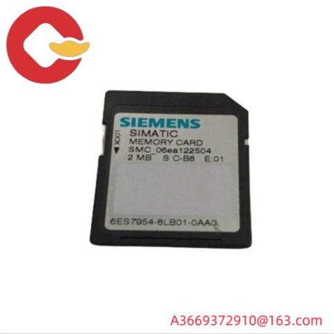 SIEMENS 6ES7953-8LB01-0AA0 Memory Module, Industrial Control Systems