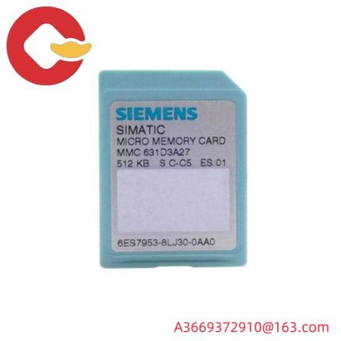 Siemens 6ES7 953-8LJ30-0AA0 Memory Card: Industrial Control Solution