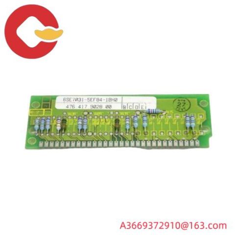 Siemens 6SE7031-5EF84-1BH0 Normalizing Module for Industrial Control Systems