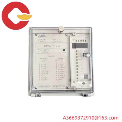ABB SPAJ140C, SPAJ140C AA - Integrated Protection Relay, Industrial Control