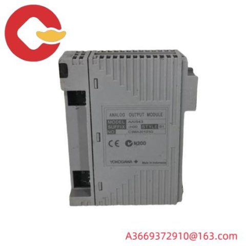 Yokogawa AA1543-H00-S1: High-Performance Analog Output Module with HART Communication for Industrial Automation