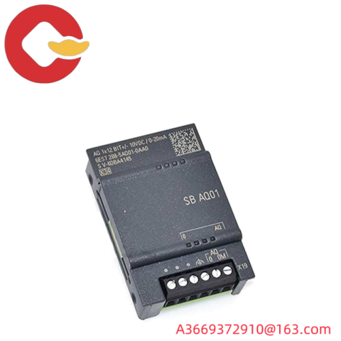 SIEMENS 6ES7288-5AQ01-0AA0 Analog Output SB AQ01, Industrial Control Module