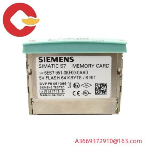 SIEMENS SIMATIC 6ES7951-0KF00-0AA0 Flash Memory Card