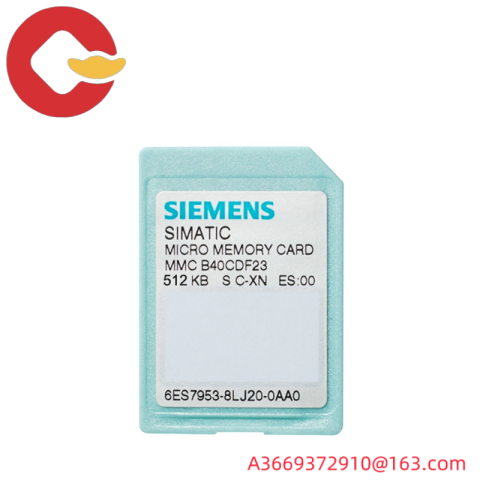 SIEMENS 6ES7953-8LF20-0AA0 Memory Card for Industrial Control