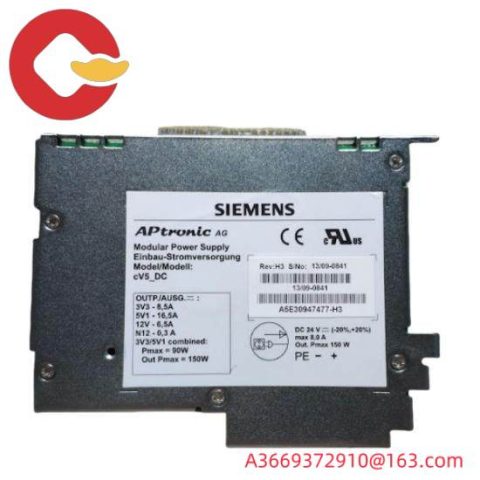 Siemens A5E30947477 Modular Power Supply