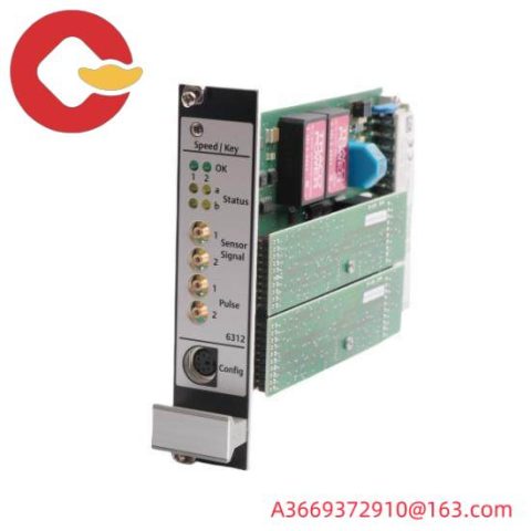 EMERSON A6312 - Dual Channel Speed/ Key Monitor