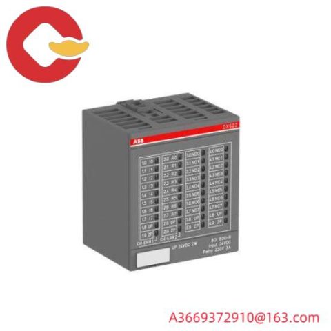 ABB DX522 - 1SAP245200R0001: 8-Channel Relay Output Module, Industrial Automation