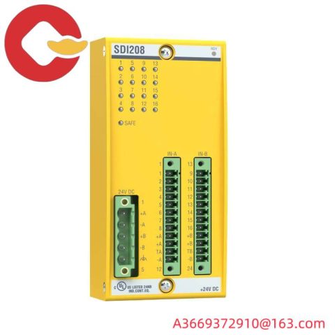 Bachmann SDI208 Safety Digital Input Module