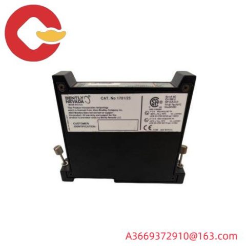 Bently Nevada 1701/25 FieldMonitor Seismic Input Monitor