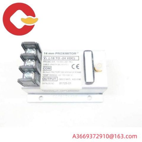 Bently Nevada 81724-00-08-10-02 New - Precision Control Module for Industrial Automation