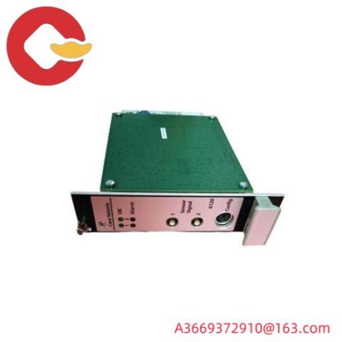 Emerson A6120 Seismic Vibration Monitor, Precision Monitoring Solution for Industrial Control