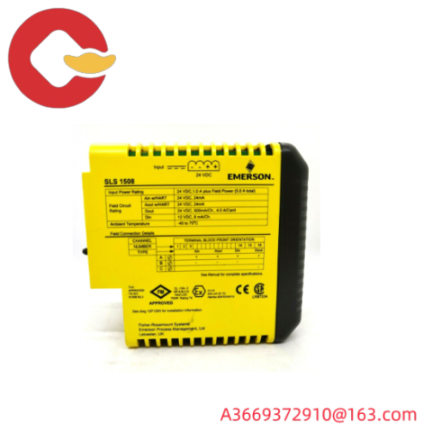 EMERSON KJ2201X1-BA1 12P3162X202, SLS1508: Brand New PLC Module for Industrial Control Systems