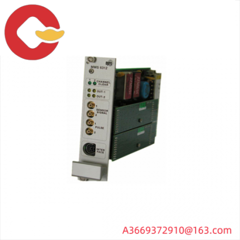 EMERSON MMS6312 Monitoring Module: Advanced Motion Control Solution