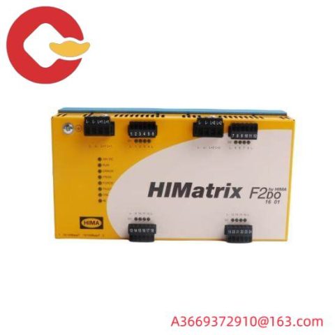 Hima F2 DO 16 01 - Safety-Related Controller, Hima's Reliable Choice for Industrial Automation