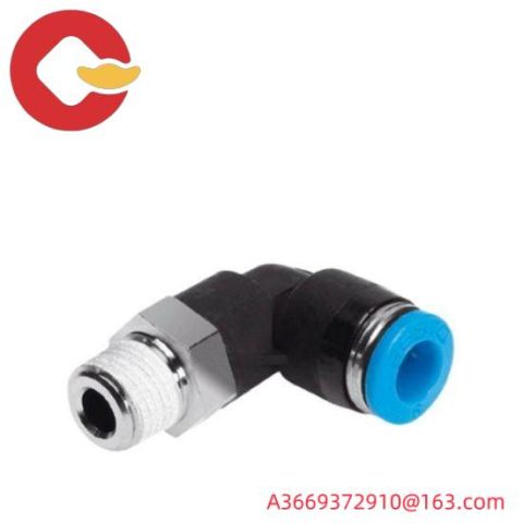 FESTO QSL-1/4-10 153051 - Industrial Push-In L-Fitting, Designed for Precision Control