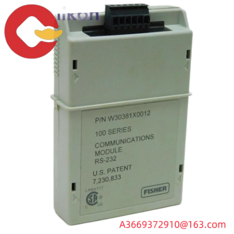 Fisher Controls W40159X0012 - New in Original Packaging, Industrial Automation Valve Control Module