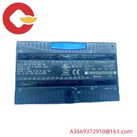 GE Fanuc IC200MDL750E - High-Performance Control Module
