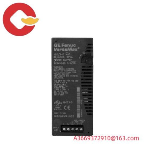 GE Fanuc IC200PWR321 Power Supply Module for Industrial Automation