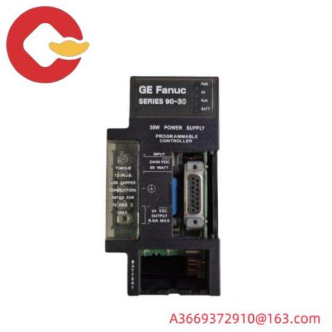 GE FANUC IC693PWR325 Power Supply Module, for Industrial Control Systems