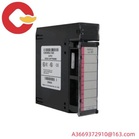 GE IC693MDL734D - Industrial Positive/Negative Logic 1 Amp Output Module
