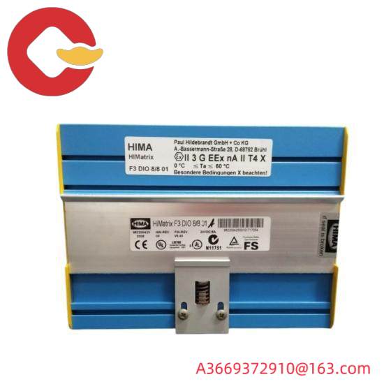 Hima F3 DIO 8/8 01 | Hiamtrix F3 DIO 8/8 01 Control Module