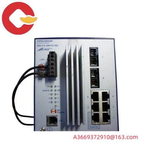 Hirschmann RS2-FX-SM/FX-SM Ethernet Rail Switch: High-Performance Industrial Networking Solution