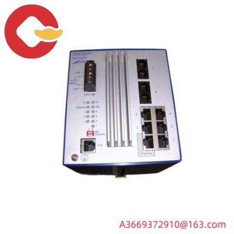 Hirschmann RS2-FX/FX Ethernet Rail Switch - High-Speed Networking for Industrial Control Systems