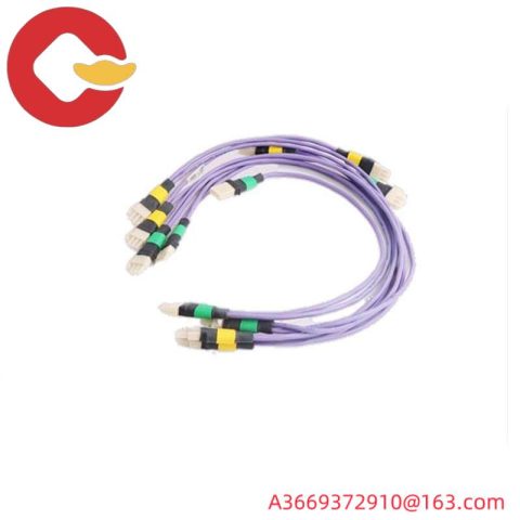 Honeywell 51202971-212 Violet Drop Cable, Industrial Control Module