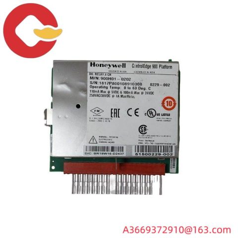 Honeywell 900H01-0202: Advanced Digital Output Relay Module for Industrial Control Systems