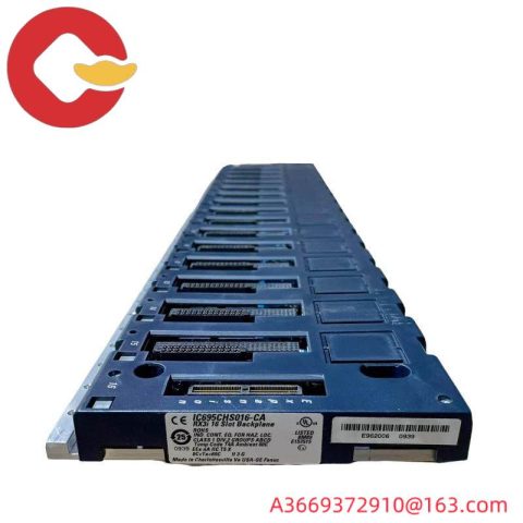 GE IC695CHS016 - Universal 16 Slot Base Module, Advanced Industrial Control Solutions