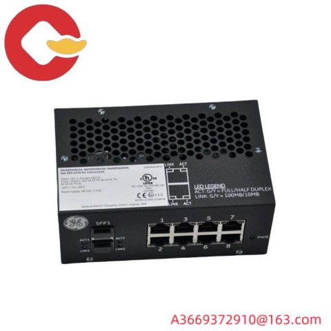 General Electric IS420ESWAH3A - Mark VIe Series IONet Switch, Efficient Industrial Control Solution