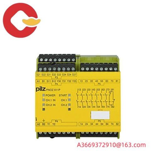 PILZ 777080 Safety Relay: 24VAC 24VDC - Industrial Control Module