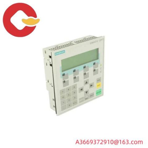 SIEMENS 6AV3607-1JC20-0AX2 Operator Panel: Precision Control for Industrial Automation