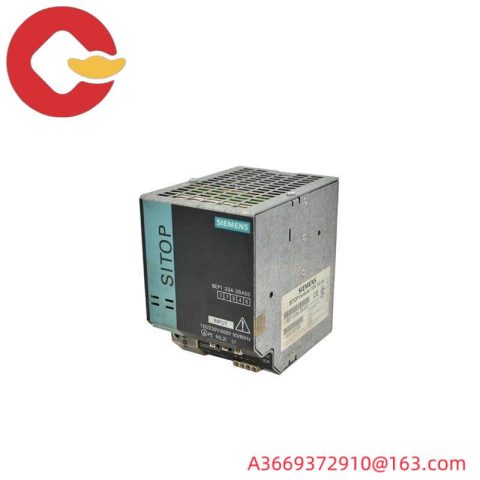 SIEMENS 6EP1334-3BA00 Power Supply - Industrial Automation Power Solution