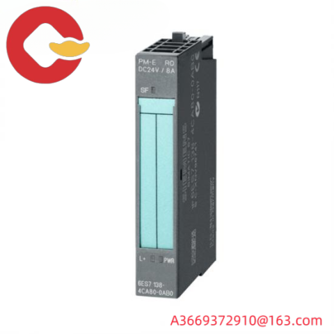 Siemens 6ES7138-4CA50-0AB0 I/O Power Module - Precision Control for Industrial Automation