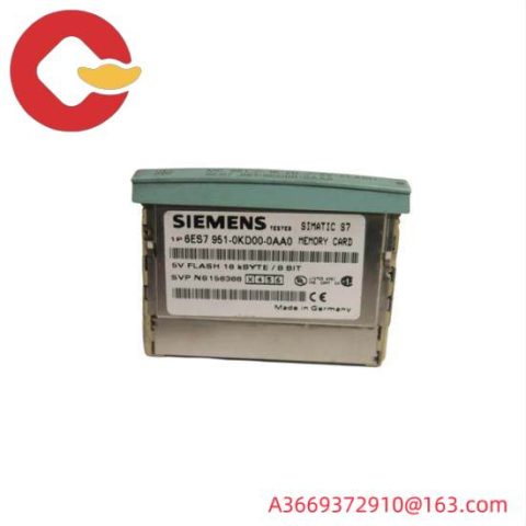 SIEMENS 6ES7951-0KD00-0AA0 - Advanced S7 Memory Card for Industrial Automation
