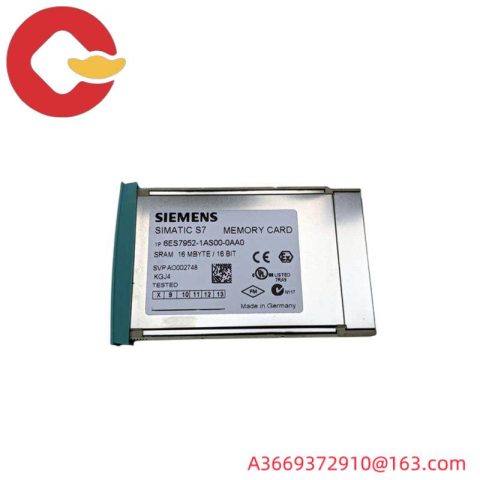 SIEMENS 6ES7952-1AS00-0AA0 Memory RAM Card for Industrial Control