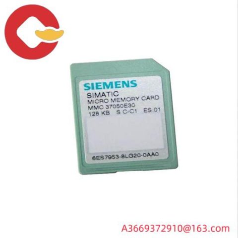 SIEMENS 6ES7953-8LB00-0AA0 Memory Card for Industrial Control Systems