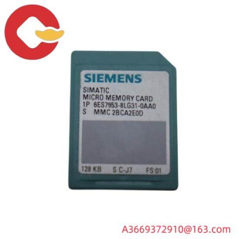 Siemens 6ES7 953-8LG31-0AA0 Micro Memory Card for Industrial Control, S7-300/C7/ET 200