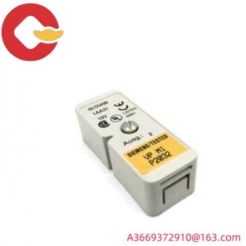 SIEMENS 6ES5498-1AA31 Analog Input SubModule for Industrial Control Systems