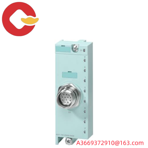 SIEMENS 6ES7194-4FA00-0AA0 Connection Module for Industrial Automation, Compact Design, High Performance