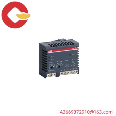 ABB CP-A CM 1SVR427075R0000: Control Module - Precision, Efficiency, and Reliability in Automation Solutions