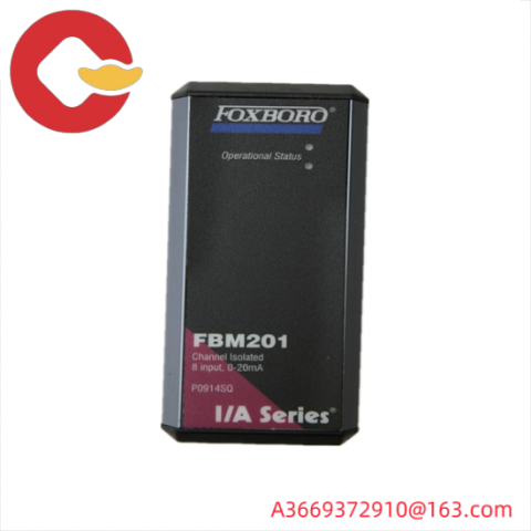 FOXBORO P0914SQ/FBM201: Advanced Analog Input Modules for Industrial Control Solutions