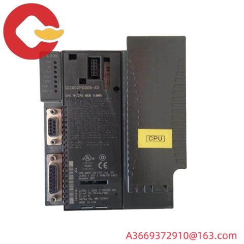 GE IC200CPU005 CPU Module - High Performance Control Solution