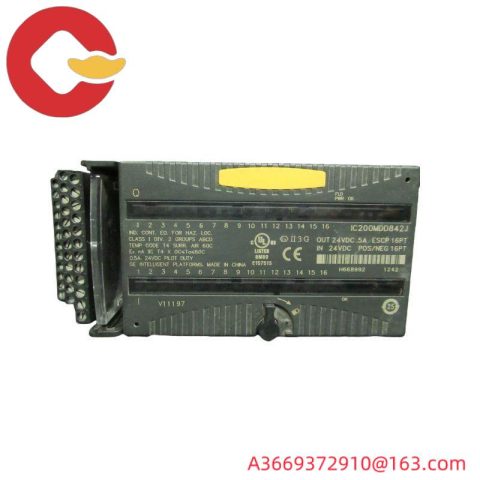 GE IC200MDD842J: High-Performance 24VDC Output ESCP 16-Point Input Module
