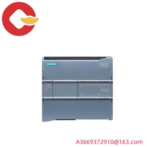 SIEMENS S7-1200 Compact CPU 1214C with AC/DC/RLY I/O, Efficient Control Solution