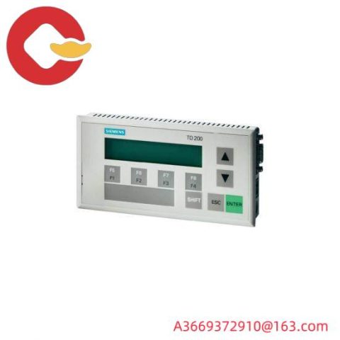Siemens 6ES7272-0AA20-0YA0 TD 200 Display Panel